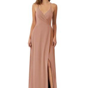 Azazie Davis - Champagne Rose